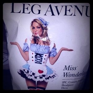 Miss Wonderland Alice Halloween Costume